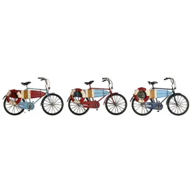 Dekoratīvās figūriņas Home ESPRIT Zils Sarkans Tumši Zils 29 x 11 x 17 cm (3 gb.)
