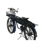 Decorative Figure Home ESPRIT Blue Red Navy Blue 30 x 13 x 22 cm (3 Units)