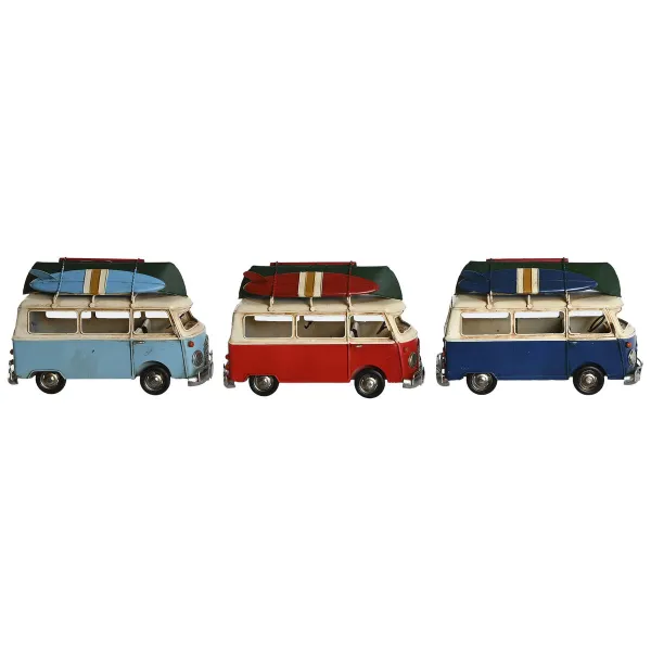 Декоративная фигура Home ESPRIT Синий Красный Тёмно Синий 28 x 13,5 x 17,5 cm (3 штук)