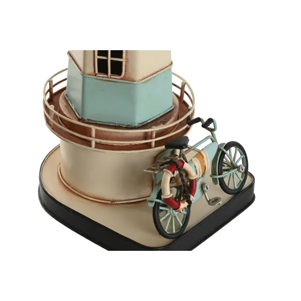 Dekoratīvās figūriņas Home ESPRIT Zils Sarkans Krēmkrāsa Debesu zils 13 x 13 x 32 cm (3 gb.)