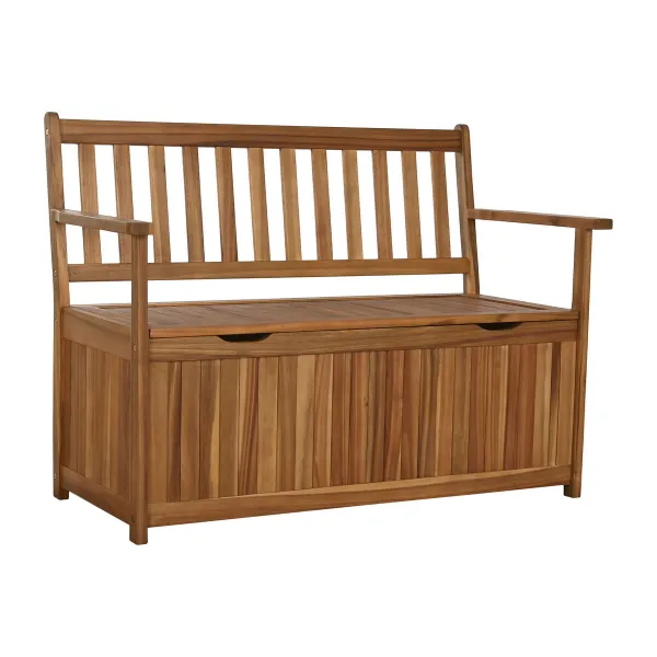 Скамья Home ESPRIT Коричневый древесина акации Натуральный 120 x 60 x 87 cm