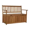 Скамья Home ESPRIT Коричневый древесина акации Натуральный 120 x 60 x 87 cm