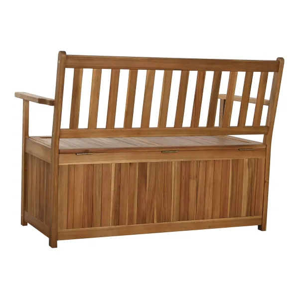 Скамья Home ESPRIT Коричневый древесина акации Натуральный 120 x 60 x 87 cm