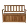 Скамья Home ESPRIT Коричневый древесина акации Натуральный 120 x 60 x 87 cm