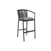taburete Home ESPRIT Alumīnijs sintētiska rotangpalma 57 x 61 x 108 cm