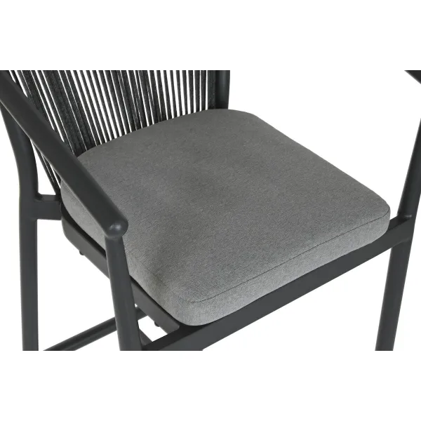 Taburetė Home ESPRIT Aliuminis sintetinis rotangas 57 x 61 x 108 cm