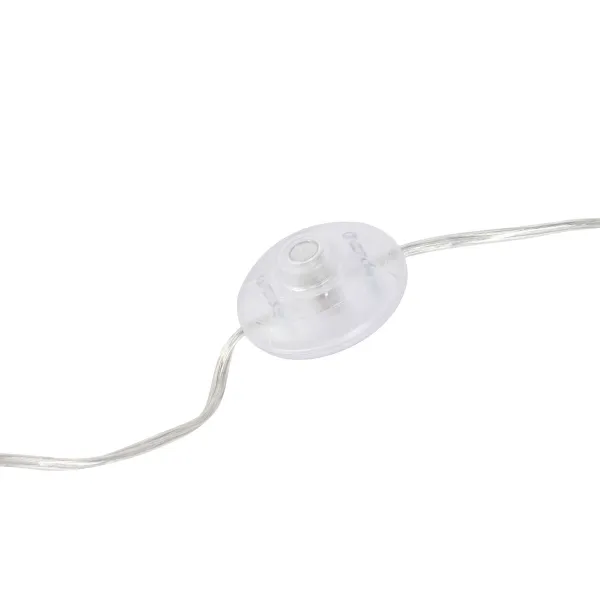Floor Lamp Home ESPRIT White Silver 50 W 220 V 35 x 35 x 150 cm (3 Pieces)