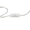 Floor Lamp Home ESPRIT White Silver 50 W 220 V 35 x 35 x 150 cm (3 Pieces)