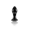 Anal plug NS Novelties Crystal (by NSN) Black