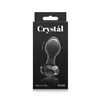 Anal plug NS Novelties Crystal (by NSN) Black