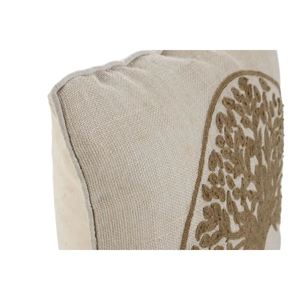 Tyyny Home ESPRIT Valkoinen Luonnollinen Puut Romanttinen 45 x 15 x 45 cm (2 osaa)