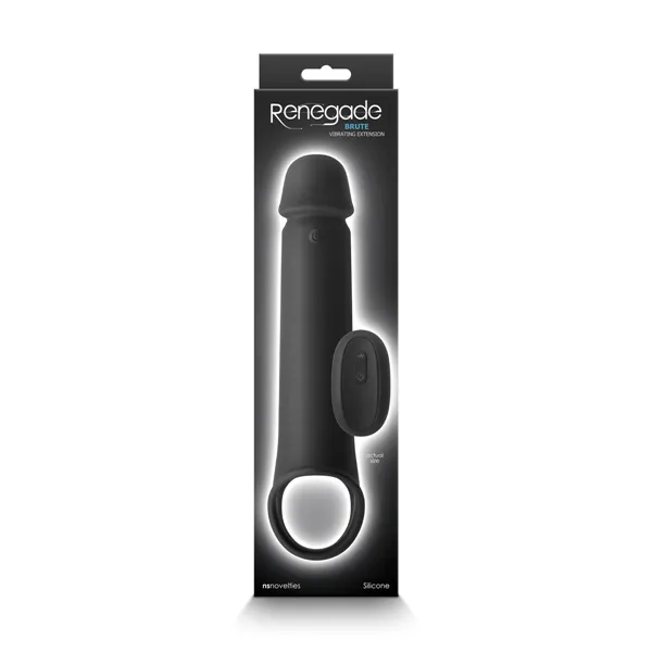 Penis cover NS Novelties Renegade Black Ø 4,4 cm