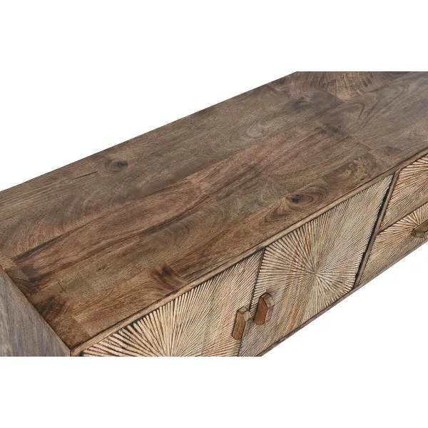 TV furniture Home ESPRIT Natural 180 x 34,5 x 54 cm