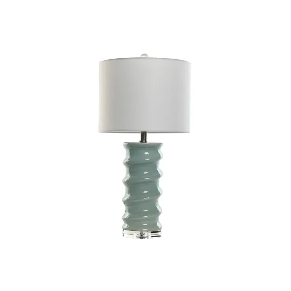 Stalinė lempa Home ESPRIT Balta Dangaus mėlynumo 50 W 220 V