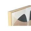 Kangas Home ESPRIT Valkoinen Ruskea Musta Beige Abstrakti Kaupunki 100 x 4 x 140 cm (2 osaa)