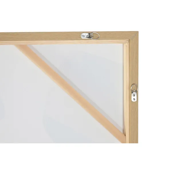 Полотно Home ESPRIT Белый Коричневый Чёрный Бежевый Абстракция город 100 x 4 x 140 cm (2 штук)