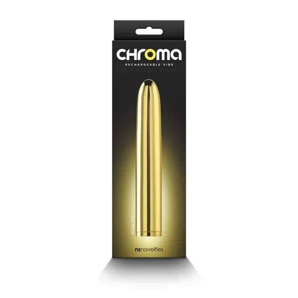 Bullet Vibrator NS Novelties Chroma Golden