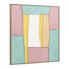 Drobė Home ESPRIT polistirenas Drobė 102 x 4,5 x 102 cm