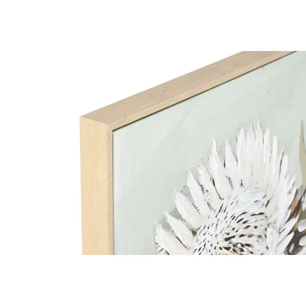Drobė Home ESPRIT Geltona Balta Raudona Žalia Cottage 83 x 4,5 x 83 cm (2 vnt.)