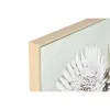 Полотно Home ESPRIT Жёлтый Белый Красный Зеленый Cottage 83 x 4,5 x 83 cm (2 штук)