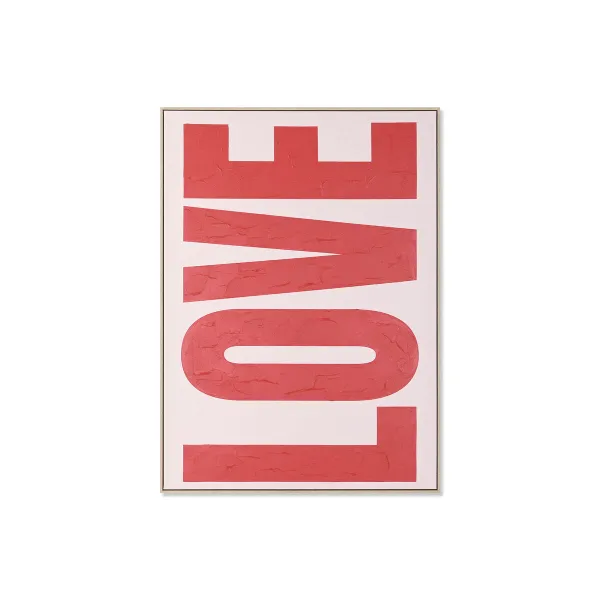 Полотно Home ESPRIT Love полистирол Полотно 103 x 4,5 x 143 cm 103 x 4 x 143 cm