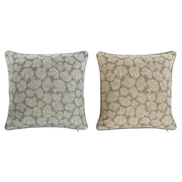 Подушка Home ESPRIT Синий Бежевый Средиземноморье 45 x 10 x 45 cm (2 штук)