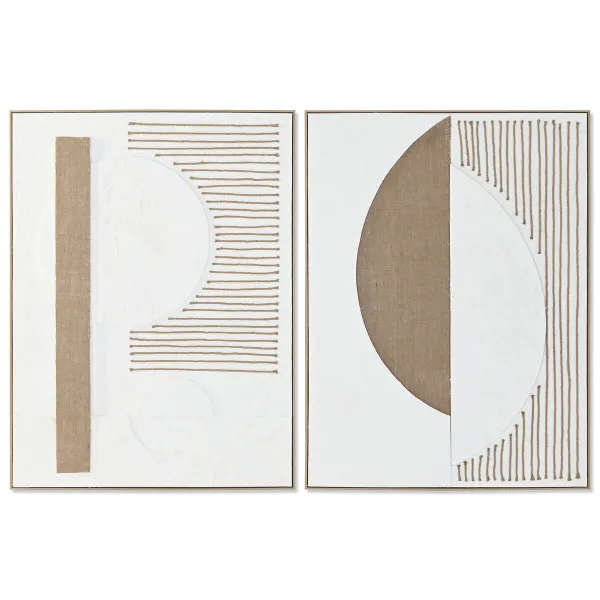 Картина Home ESPRIT бумага полистирол 92,5 x 4,5 x 122,5 cm