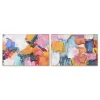 Canvas Home ESPRIT Abstrakts Urbāns 122,5 x 3,5 x 82,5 cm (2 gb.)