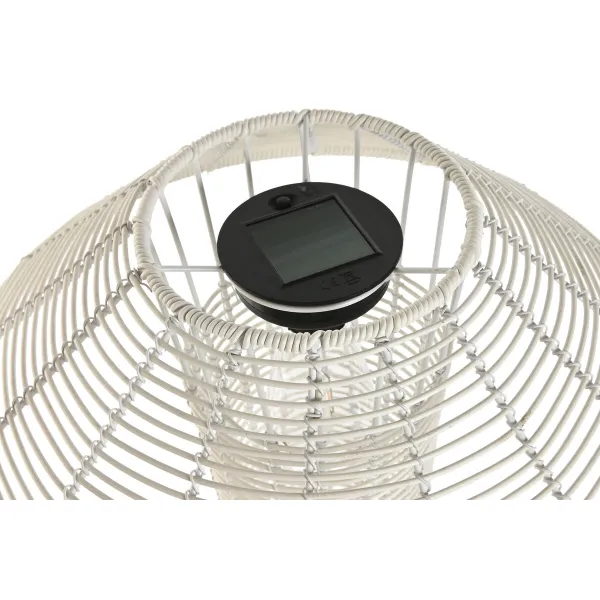 Solar lamp Home ESPRIT White 35 x 35 x 76 cm