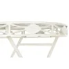 Обеденный стол Home ESPRIT Белый Металл 70 x 70 x 73 cm