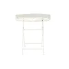 Dining Table Home ESPRIT White Metal 70 x 70 x 73 cm