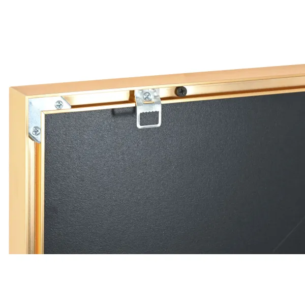 Glezna Home ESPRIT Alumīnijs Koks MDF 80 x 3,5 x 80 cm