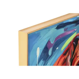 Paveikslas Home ESPRIT Aliuminis Medžio MDF 80 x 3,5 x 80 cm