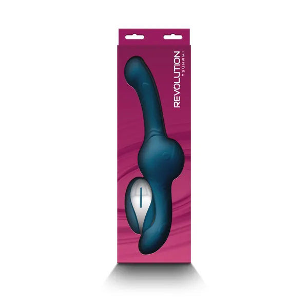 Double Penetration Stroker NS Novelties Revolution Blue