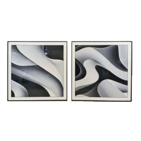 Картина Home ESPRIT Алюминий Деревянный MDF 80 x 3,5 x 80 cm