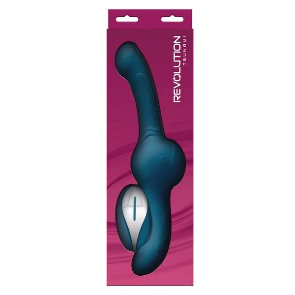 Double Penetration Stroker NS Novelties Revolution Blue