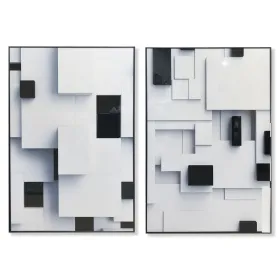 Paveikslas Home ESPRIT Aliuminis Medžio MDF 80 x 3,5 x 120 cm