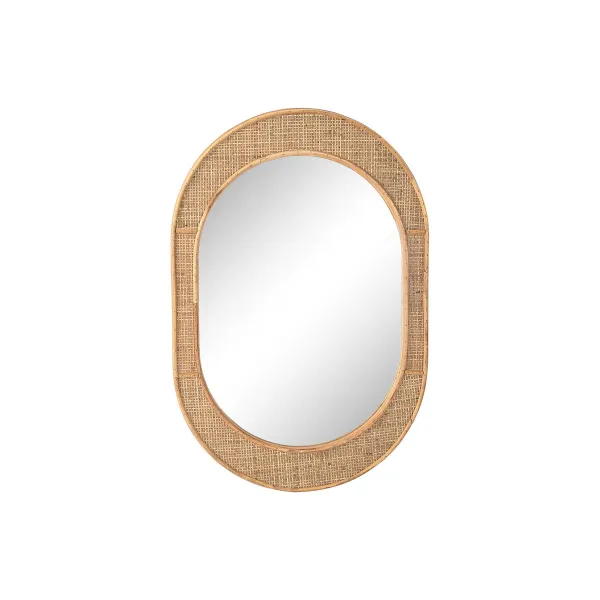 Sienas spogulis Home ESPRIT Dabisks Scandi 51,5 x 2 x 77 cm