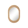Wall mirror Home ESPRIT Natural Scandi 51,5 x 2 x 77 cm