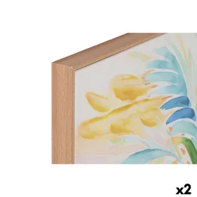 Drobė Home ESPRIT polistirenas Drobė 80 x 3,5 x 80 cm