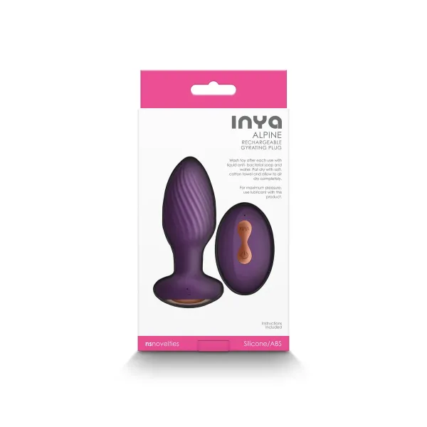 Anal plug NS Novelties INYA ALPINE Purple