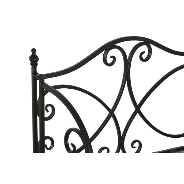 Plaukti Home ESPRIT Melns Daudzkrāsains Keramika Dzelzs konstrukcija 3 Planken 54 x 29 x 121 cm 58 x 31,5 x 117 cm