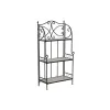 Hyllyt Home ESPRIT Musta Monivärinen Keraminen Rauta 3 Hyllyt 54 x 29 x 121 cm 58 x 31,5 x 117 cm