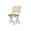 Садовое кресло Home ESPRIT Коричневый Бамбук 45 x 55 x 95 cm
