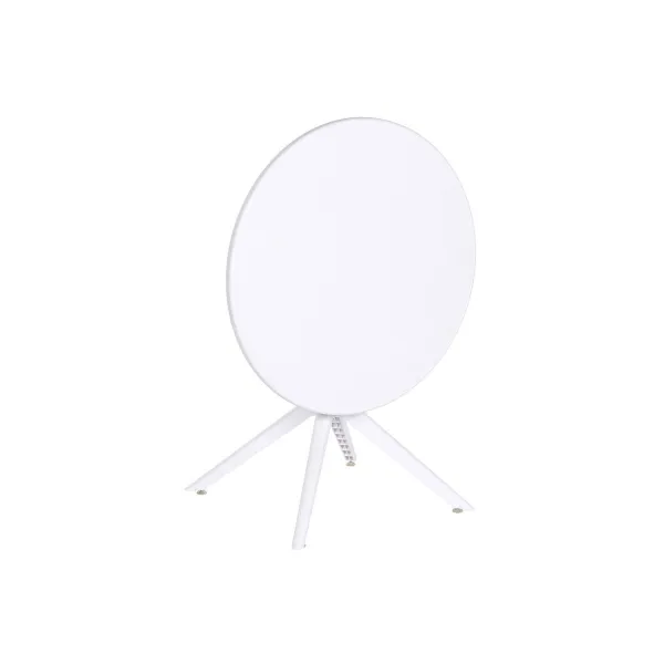 Valgomojo stalas Home ESPRIT Balta Metalinis polipropileno 80 x 80 x 75 cm