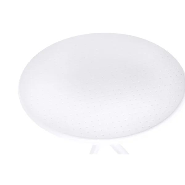Ruokapöytä Home ESPRIT Valkoinen Metalli polypropeeni 80 x 80 x 75 cm