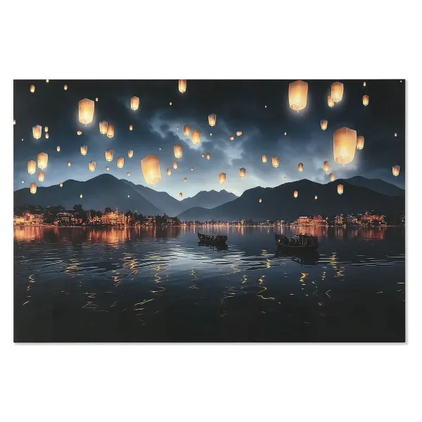 Glezna Home ESPRIT Rūdīts stikls 150 x 0,4 x 100 cm
