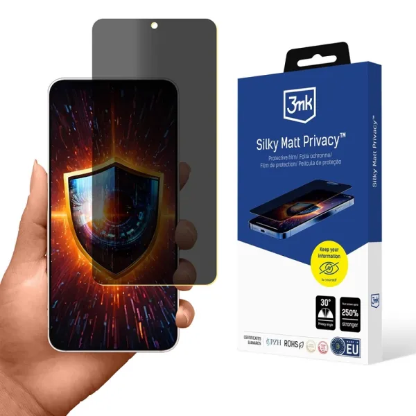 3mk Silky Matt Privacy - Matte Privacy Film for Samsung Galaxy S25 Edge