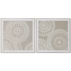 Drobė Home ESPRIT polistirenas Drobė 82 x 4,5 x 82 cm