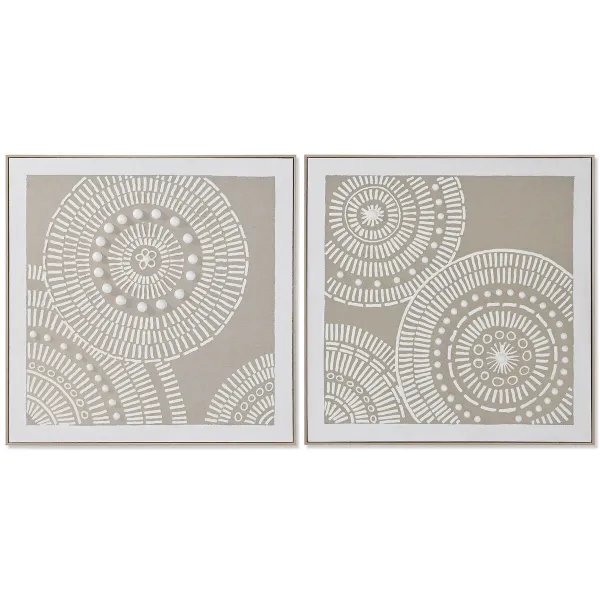 Полотно Home ESPRIT полистирол Полотно 82 x 4,5 x 82 cm